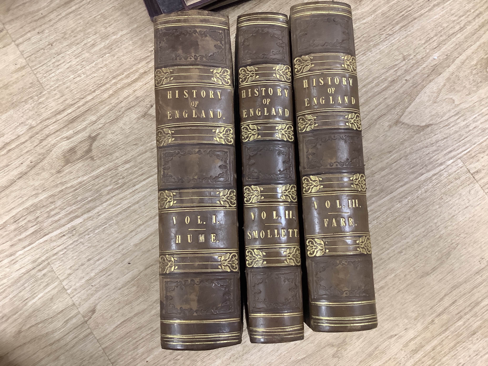 Collection of various bound books to include; History of England, Sussex Archeology Collections, Transactions of the London and Middlesex Archeological Society etc.